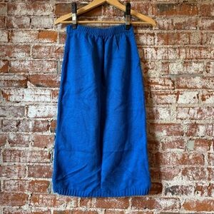 Venezia Vibrant Blue Pencil Skirt